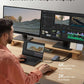Anker 11-in-1 USB-C Hub with multiple ports including HDMI, DisplayPort, USB-A, Ethernet, and SD card slots for fast data transfer and multi-monitor display.