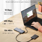 Anker 11-in-1 USB-C Hub with multiple data ports, 4K HDMI and DisplayPort, Ethernet, SD card slots, and 85W pass-through charging