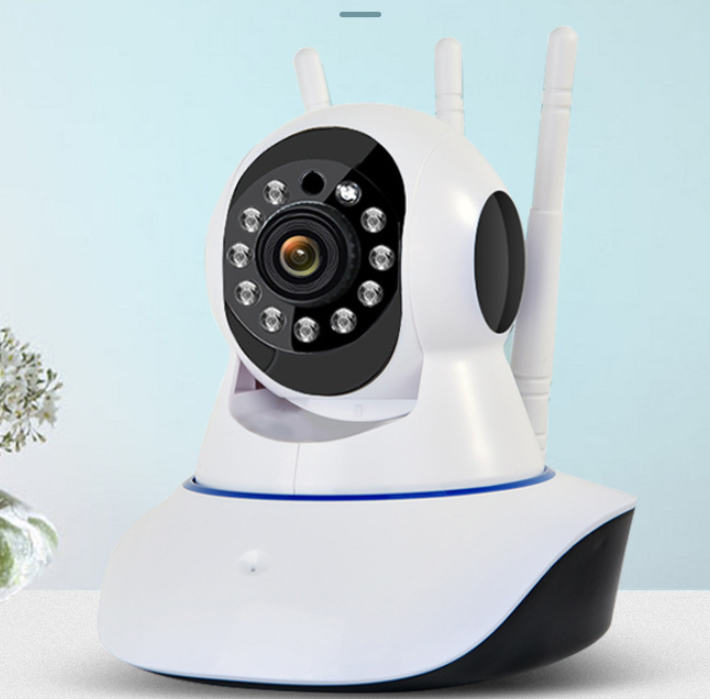 1080P surveillance camera with night vision and WiFi connectivity