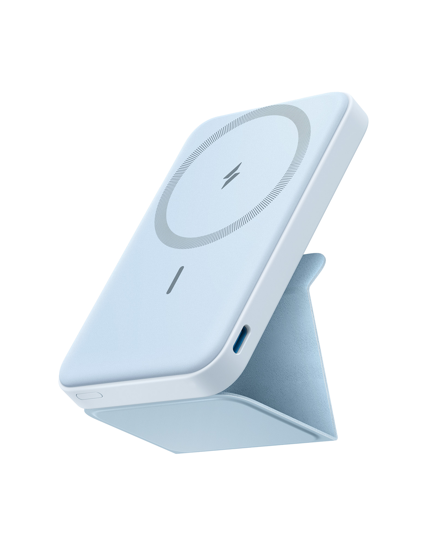 Anker 622 Magnetic Battery with foldable kickstand and strong magnetic alignment for iPhone 14/13/12 slim compact design