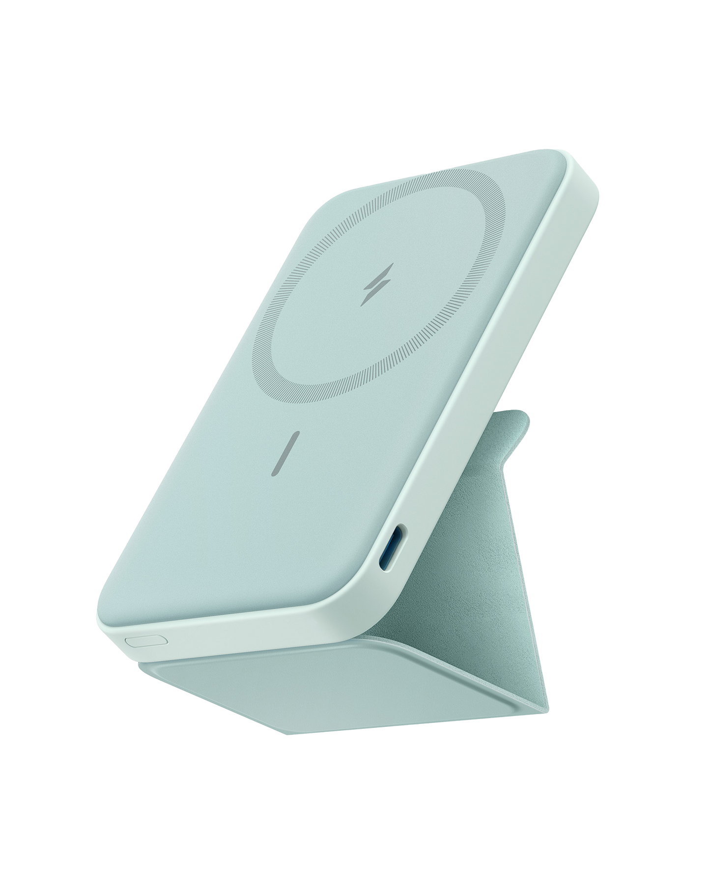 Anker 622 Magnetic Battery with foldable kickstand and strong magnetic alignment for iPhone charging