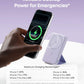 Slim Anker magnetic battery with foldable kickstand for iPhone charging and viewing