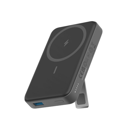 Anker 633 Magnetic Battery with foldable stand and strong magnets for wireless charging and high-speed USB-C power delivery