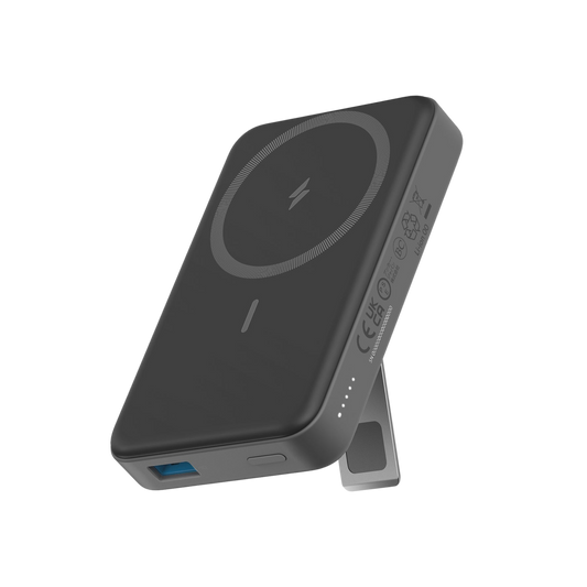 Anker 633 Magnetic Battery with foldable stand and strong magnets for wireless charging and high-speed USB-C power delivery