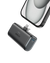 Anker power bank with two-port high-speed charging and foldable built-in USB-C connector, 22.5W output, compact size, and 5000mAh capacity.