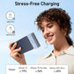 Compact power bank with two-port high-speed charging and foldable USB-C connector