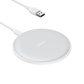 Anker Wireless Charger Pad charging smartphone and earbuds wirelessly with universal compatibility and through-case charging features