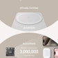 Foldable 3-in-1 wireless charging station with 15W fast Qi2 charging for iPhone, AirPods, and Apple Watch