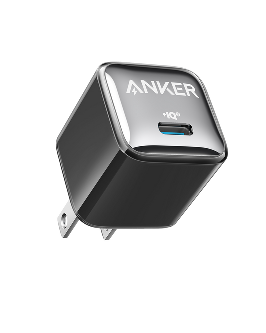 Compact Anker Nano Charger 20W USB-C fast charging adapter with advanced safety features