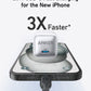 Compact 20W Nano Charger with high-speed USB-C charging and advanced safety features