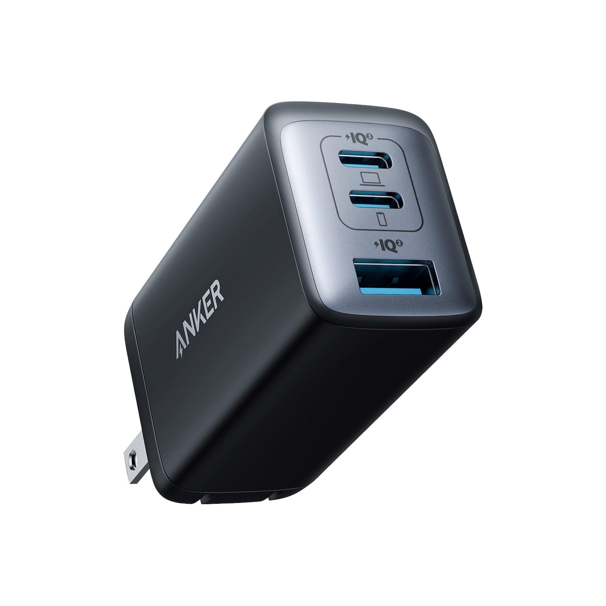 Anker 735 Charger Plug 65W compact fast charger with GaN II technology for multiple devices