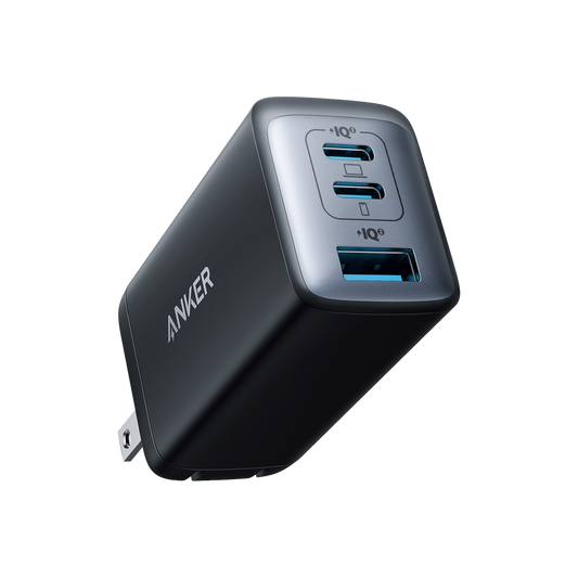 Anker 735 Charger Plug 65W compact fast charger with GaN II technology for multiple devices