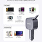 Anker Nano 75W Car Charger with retractable USB-C cable and dual-device fast charging ports