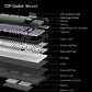 Wireless Mechanical Keyboard with 3.0 Screen 3 Knobs Hot-Swappable Silent Switch PBT keycaps