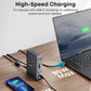 Anker 13-in-1 USB-C docking station with multiple ports, triple display support, and simultaneous charging for Windows and macOS laptops