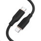 Anker USB-C to USB-C cable with soft silicone finish, 25,000-bend lifespan, tangle-free design, and 100W fast charging support
