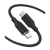 Soft silicone USB-C to USB-C cable with 25,000 bend lifespan, fast 100W charging, and tangle-free design