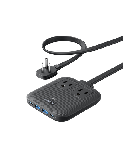 Anker Nano 6-in-1 Charging Station with 67W power, USB-C, USB-A, and AC ports for fast device charging