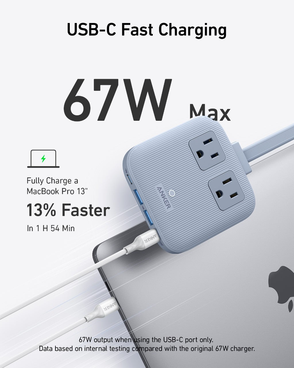 Anker Nano Charging Station 6-in-1 with 67W fast charging and multiple ports