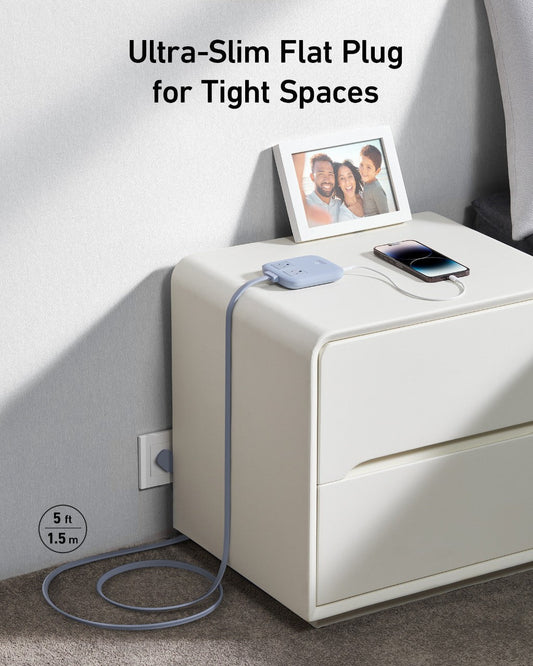 Sleek Anker Nano Charging Station 6-in-1 with 67W fast charging and multiple USB-C, USB-A, and AC ports