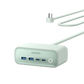 Anker 525 Charging Station with 3 AC outlets, 2 USB-C, and 2 USB-A ports for fast multi-device charging and enhanced safety features.