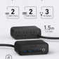 Anker 525 Charging Station with 3 AC outlets, 2 USB-C, and 2 USB-A ports for fast, multi-device charging and enhanced safety