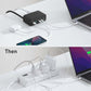 Anker 525 Charging Station with 3 AC outlets, 2 USB-C, and 2 USB-A ports for fast, multi-device charging and enhanced safety features