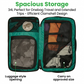 Island Hopper 2.0 Travel Backpack – New Matte Black | Lightweight Waterproof 28L & 34L