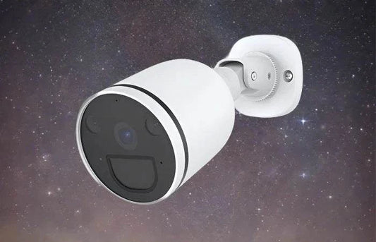 Outdoor Wi-Fi Security Camera with installed activation code for easy setup and reliable home surveillance