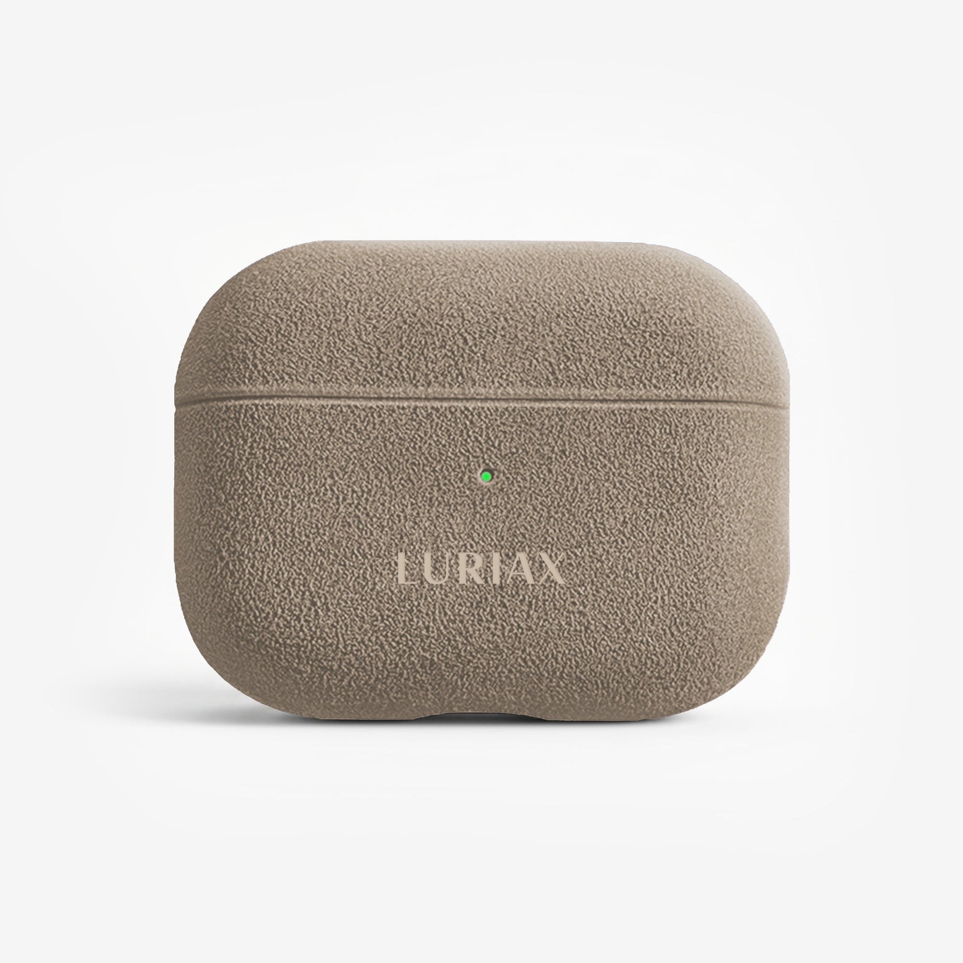 Handcrafted Italian Alcantara AirPods Pro Case with shock-absorbing, water-resistant, MagSafe-compatible design