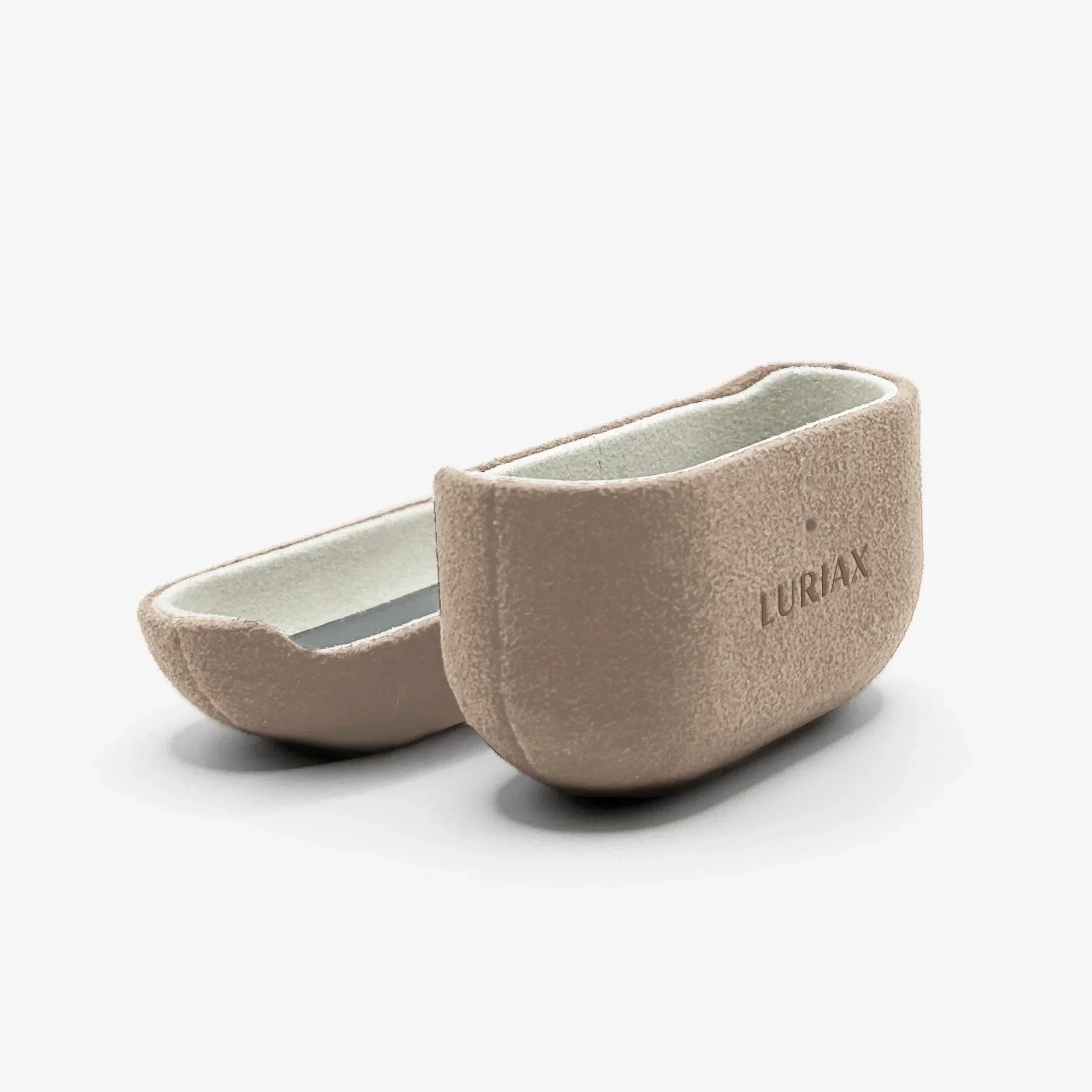 Handcrafted Italian Alcantara AirPods Pro Case with shock-absorbing, stain-resistant protection and MagSafe compatibility