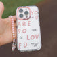 You Are So Loved iPhone case with protective design and inspirational text