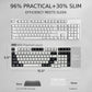 2.4G BT Wireless Computer 98 Keys Slim
