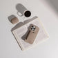 Handcrafted Italian Alcantara AirPods Pro Case with shock-absorbing protection and MagSafe compatibility