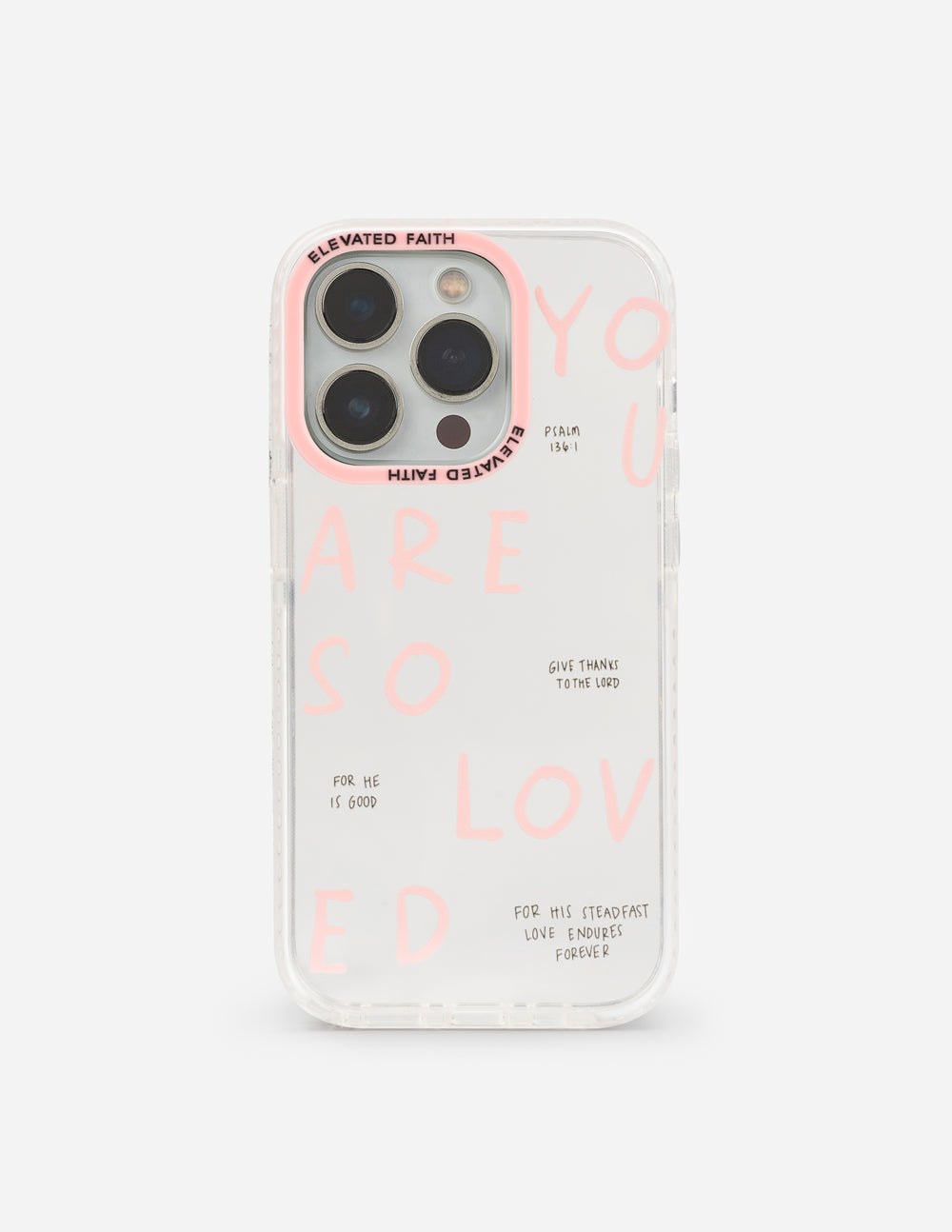 You Are So Loved iPhone case with impact protection and wireless charging compatibility by Ashlee Bock