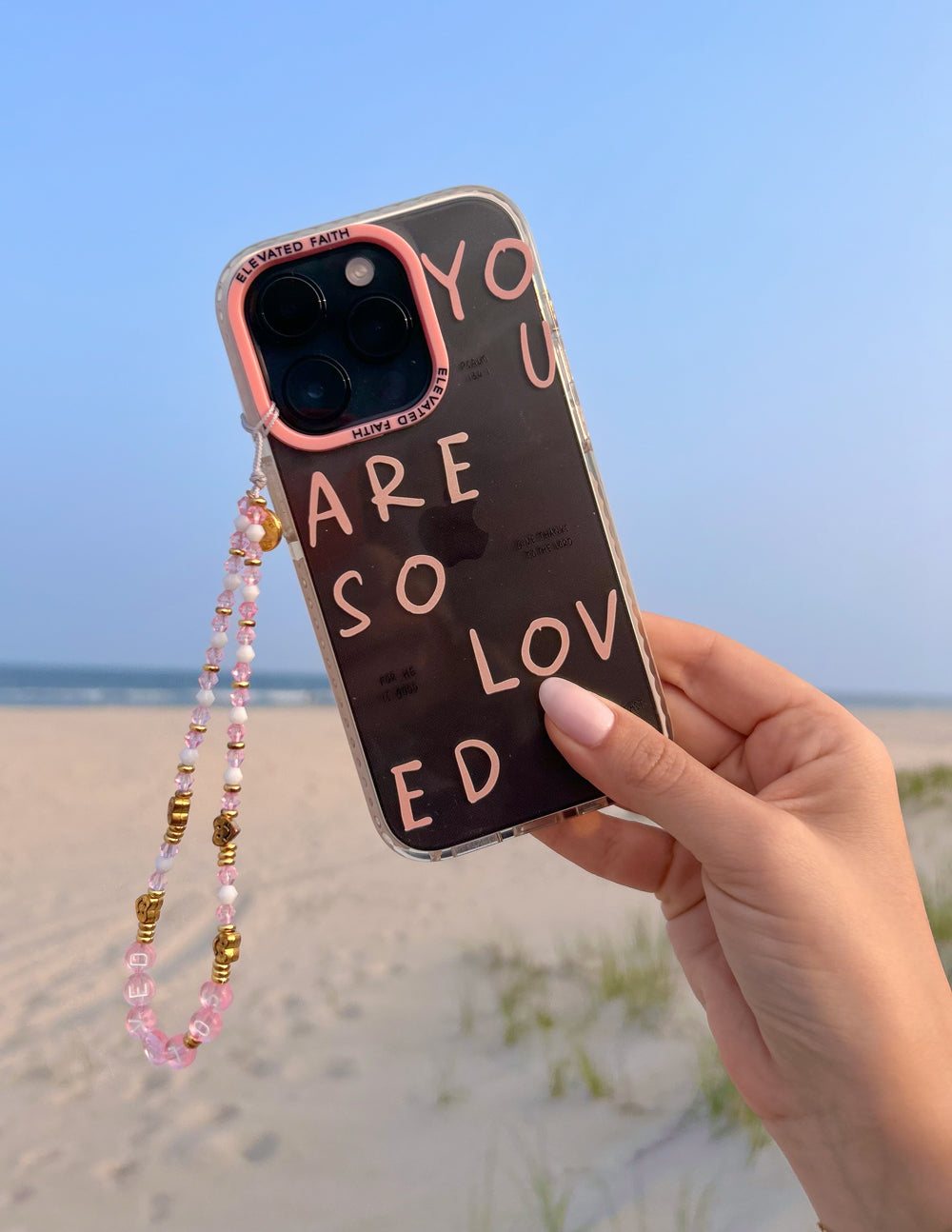 You Are So Loved iPhone case with protective design and inspirational message