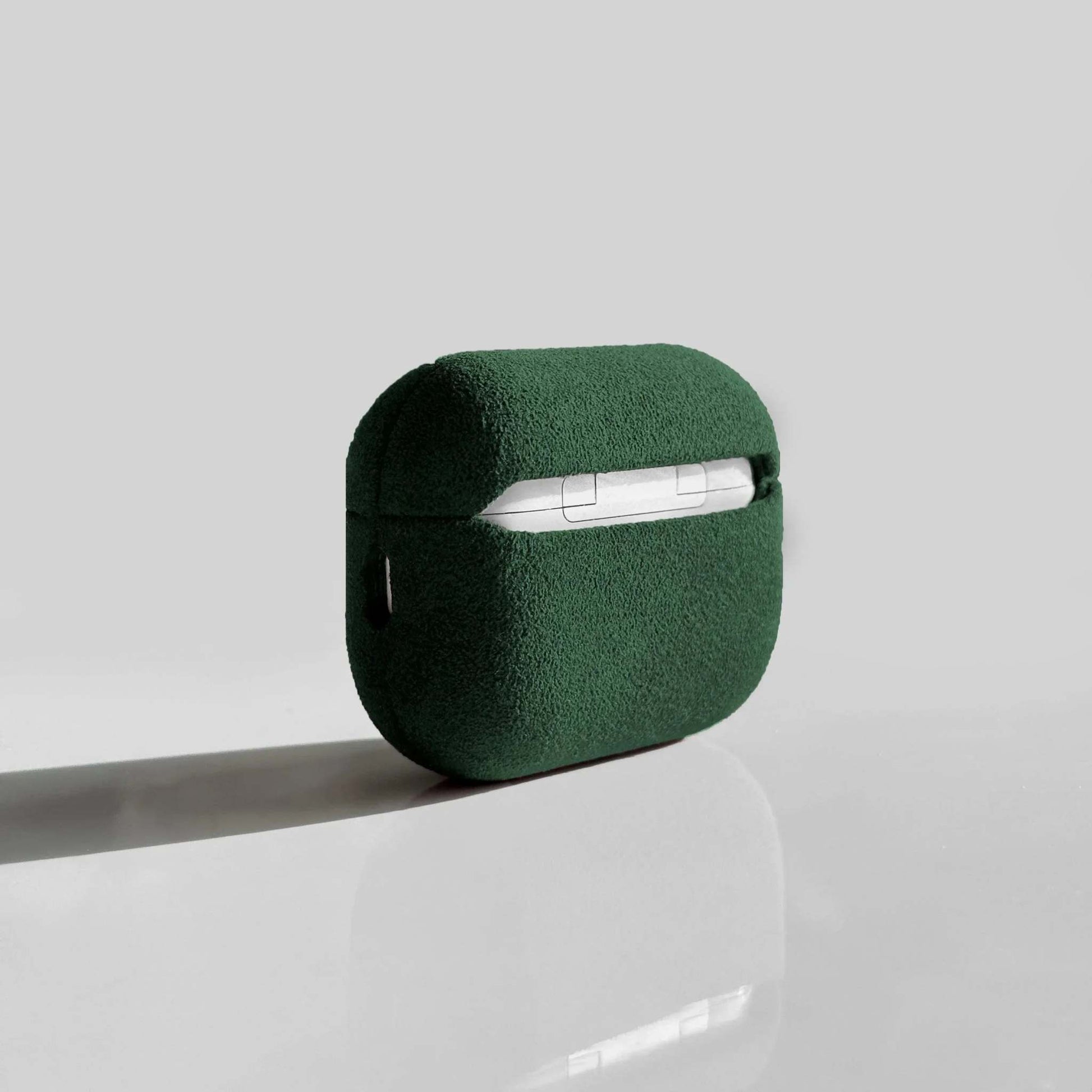 Italian Alcantara AirPods Pro Case with shock-absorbing protection and MagSafe compatibility