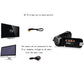 Compact Digital Video Camera Camcorder Full HD with 16MP and 1080P recording