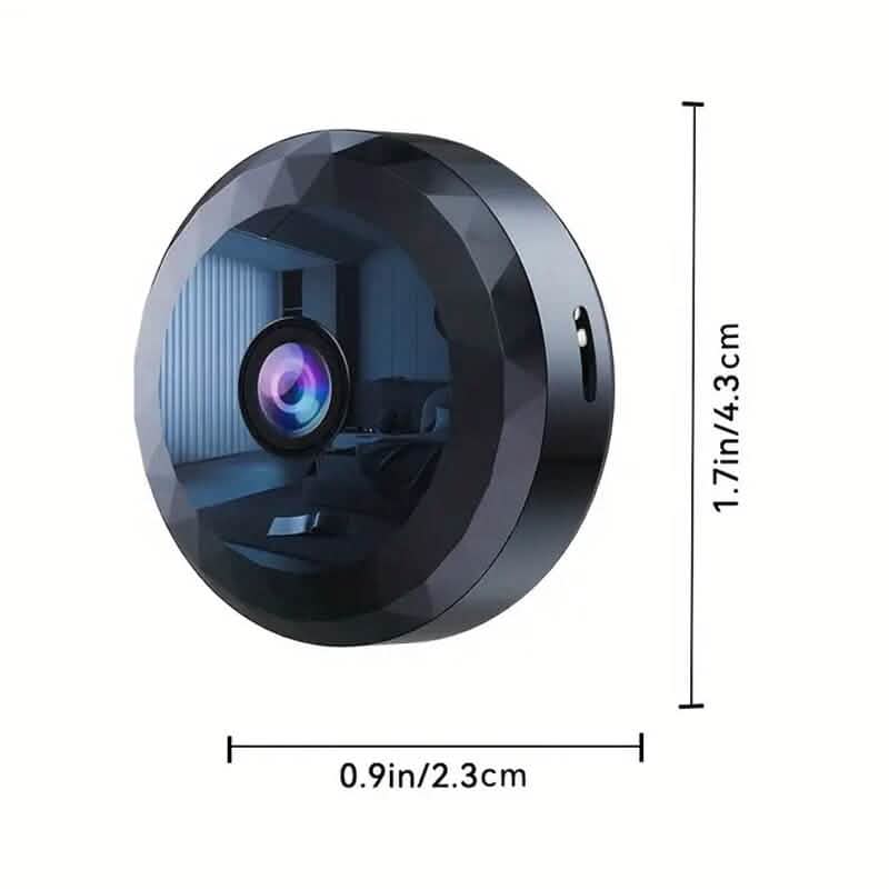 Mini HD 1080P Portable Hidden Camera with night vision and motion detection for discreet home security